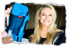 Kim Wilkin The Abundant Traveler; essential items for traveling light