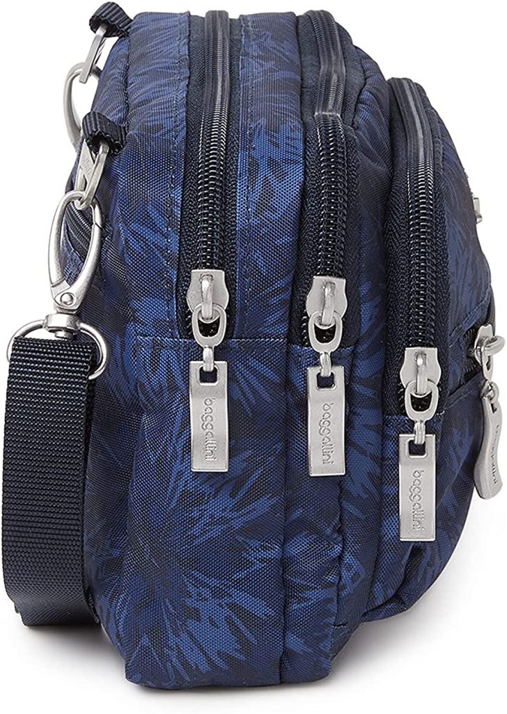 baggallini Triple Zip Crossbody Bag TheAbundantTraveler