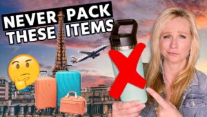 Packing Mistakes | What Not to Pack | Items to Pack for a Trip Instead