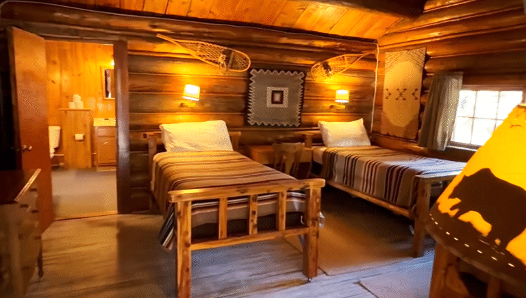 Blackwater Creek Ranch_a Wyoming dude ranch - cabin interior