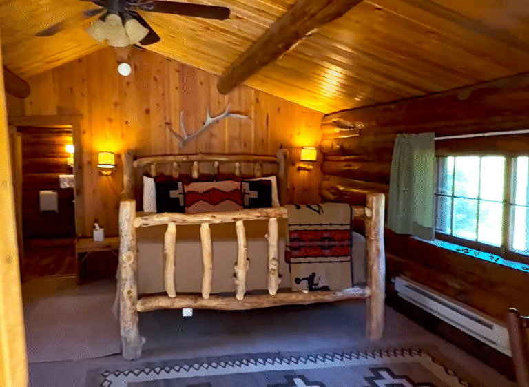 Blackwater Creek Ranch_a Wyoming dude ranch - cabin interior