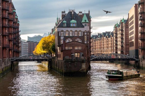 Hamburg, Germany - Europe in the fall