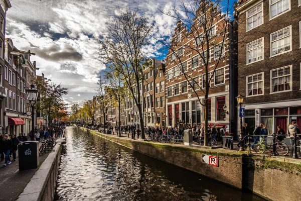 Amsterdam, Netherlands - Europe in the fall